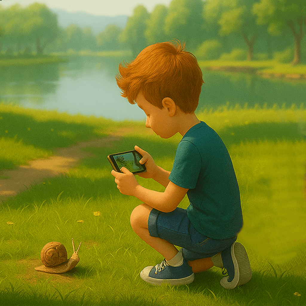 Sam the blogger kid